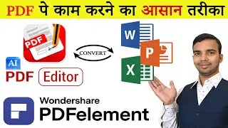 Edit PDF and Convert like Pro | Best PDF Editor and Converter Wondershare PDF Element