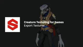 3D Creature Texturing for Games in Substance Painter and Unity - Lesson 15 / 17