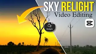 Relight Video Editing Tool in Capcut 😳| Viral Reels video Colour Grading | Capcut Editing Tutorial