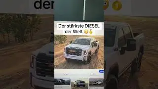 Die Amis drehen durch 🤣😍 #autos #gmc #diesel #v8 #ford