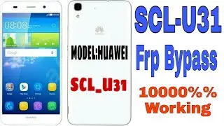 SCL-U31 FRP BAYPASS Huawei Y6 Model  Talk back Method Not Work Simple Way