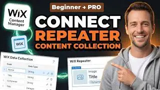 How to Connect a Repeater to a Content Collection - Content Manager by Wix Data