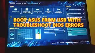 How to Boot Windows 11 from USB in Asus Laptops With American Megatrends' BIOS Setup Tips