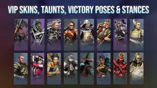 Shadow Fight Arena: Which one is your favorite? All VIP Skins, Taunts, Stances and Victory Poses