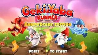 Geki Yaba Runner Title Screen (Vita, Switch)