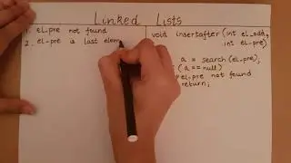 Linked List - Addition after a node
