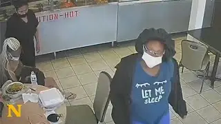 A 14-year-old girl left her newborn baby with a stranger and escaped