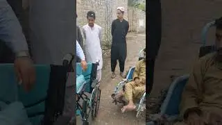 معذور افراد کیلئے وہیل چیئر عطیہ | Millat Sahara Foundation کی انسانیت کیلئے خدمت  | Naimat Khan