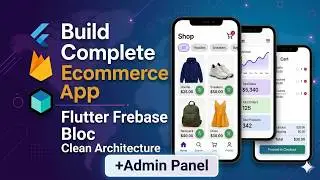 Build Flutter E-Commerce App with Firebase & BLoC | Clean Architecture (Part 1 - Home Screen)