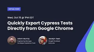 Quickly Export Cypress Tests Directly from Google Chrome