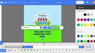 How to edit the text of your video | Wideo Tutorials
