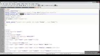 insert data in database using radio button by roboIndia technologies by roboindia technologies