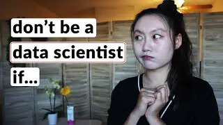Why you should not be a data scientist