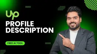 Free AI Tool to write SEO Optimized Upwork Profile Descriptions in seconds!