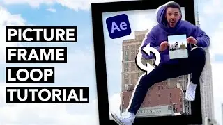 INFINITE Looping Picture Frame | After Effects Tutorial