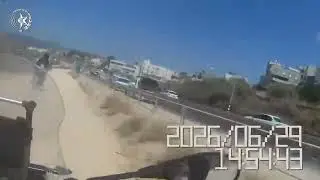 הצפון הפרוע: תיעוד מעצר רוכב אופנוע שנמלט משוטרים תוך סיכון משתמשי הדרך
