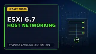 VMware ESXi 6.7 Standalone Host Networking | Legacy Tutorial