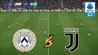 UDINESE CALCIO vs JUVENTUS | SERIE A 2024/2025 | FOOTBALL LIFE 2025