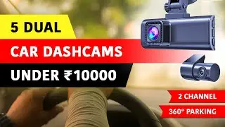 Best Dual Channel Dash Cam In India ⚡️ 2024 // Best 2 Channel Dual Dash Cam for Car (Front and Rear)