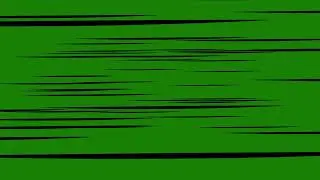 Manga Speedlines 2 Green Screen VFX