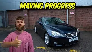 Making good progress on my Lexus IS250! - Top mounts, bodywork etc