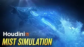 How To Simulate And Render Mist In Houdini Tutorial - Complete Workflow 