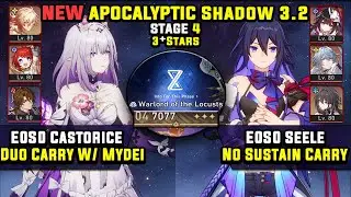 E0 Castorice Carry W/ Mydei & E0 Seele Carry (3 Stars) NEW Apocalyptic Shadow 4 Honkai Star Rail 3.2