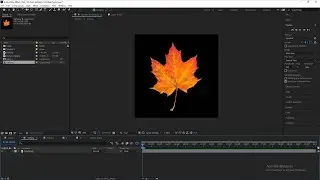 CC Particles World - leaf falling - After Effects Tutorial