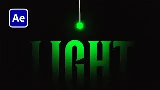 Light Bulb Pendulum Animation in After Effects | Text Reveal Tutorial