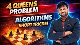 4 Queen's problem using backtracking| design and analysis of algorithms (DAA)