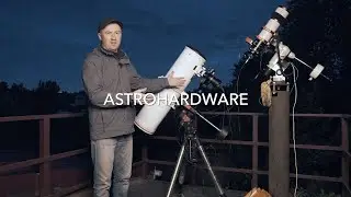 A Real Image of the Andromeda Galaxy M31 Captured from Russia in 2022 + the Look of My AstroHardware