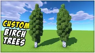 Simple Custom Birch Trees (How To)