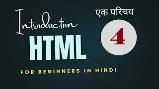 HTML for Beginners 4 DOCTYPE, html, head, body, title & meta Tags, Viewport, meta for SEO