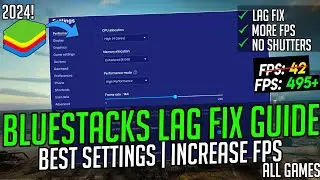 🔧BlueStacks Best Settings For Low End PC ✅ | BlueStacks Lag Fix And FPS Boost Optimization 2023