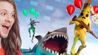 FORTNITE, MAS... O CHÃO É ÁGUA!
