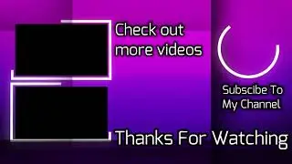 Custom Outro - Bad in Love