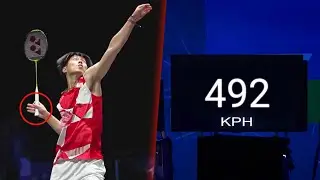 Over 400 KPH! The Fastest Badminton Smash Ever