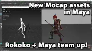 Getting Started with Rokoko’s Motion Library (Maya 2020.1)
