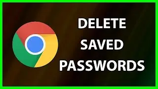 How to Delete saved passwords in Google Chrome (Remove passwords only!) | PC