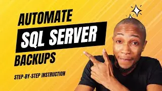 How to schedule SQL Server database backup