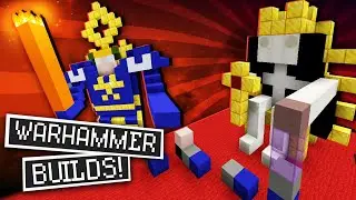 Triggering Ben with Warhammer 40K Builds | Minecraft Gartic Phone