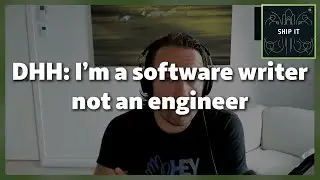 Ruby on Rails creator doesn't see himself 