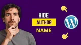 How to Remove Author Name From WordPress Posts (EASY Way)