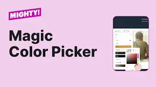 Mighty Mod: Instant Color Picker