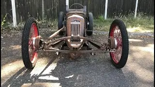 the Austin/Crosley  a single seater, prewar race car , part twelve, Narrowing the reliant axle!