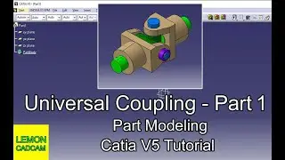 Universal Coupling - Part 1, Part Modeling