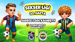 ÇOK AZ KALMIŞTI BE! ÖMER EYMEN VE YUSUF EMRE İLE TÜRKİYE SÜPER SEKSEK LİGİ 30. HAFTA