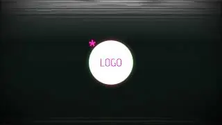 VHS Glitch Logo Reveal for After Effects