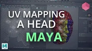 UVs for Beginners - UV mapping a Head in Maya