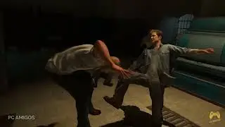 UNCHARTED 4 PC PRISON FIGHT SCENE || LOW END PC ||MX 330